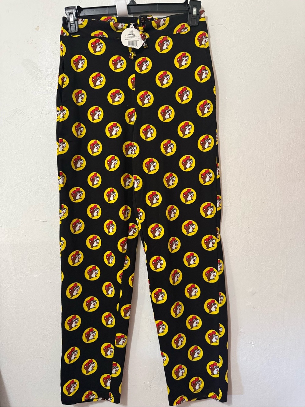 BUC-EE'S BEAVER Women's Pajama Pants Size Small High Cotton Drawstring Adjustabl